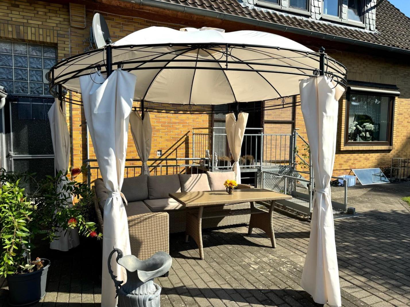 Ferien-Whg Moewe Nahe Steinhuder Meer Mit Garten Und Balkon Hagenburg Extérieur photo