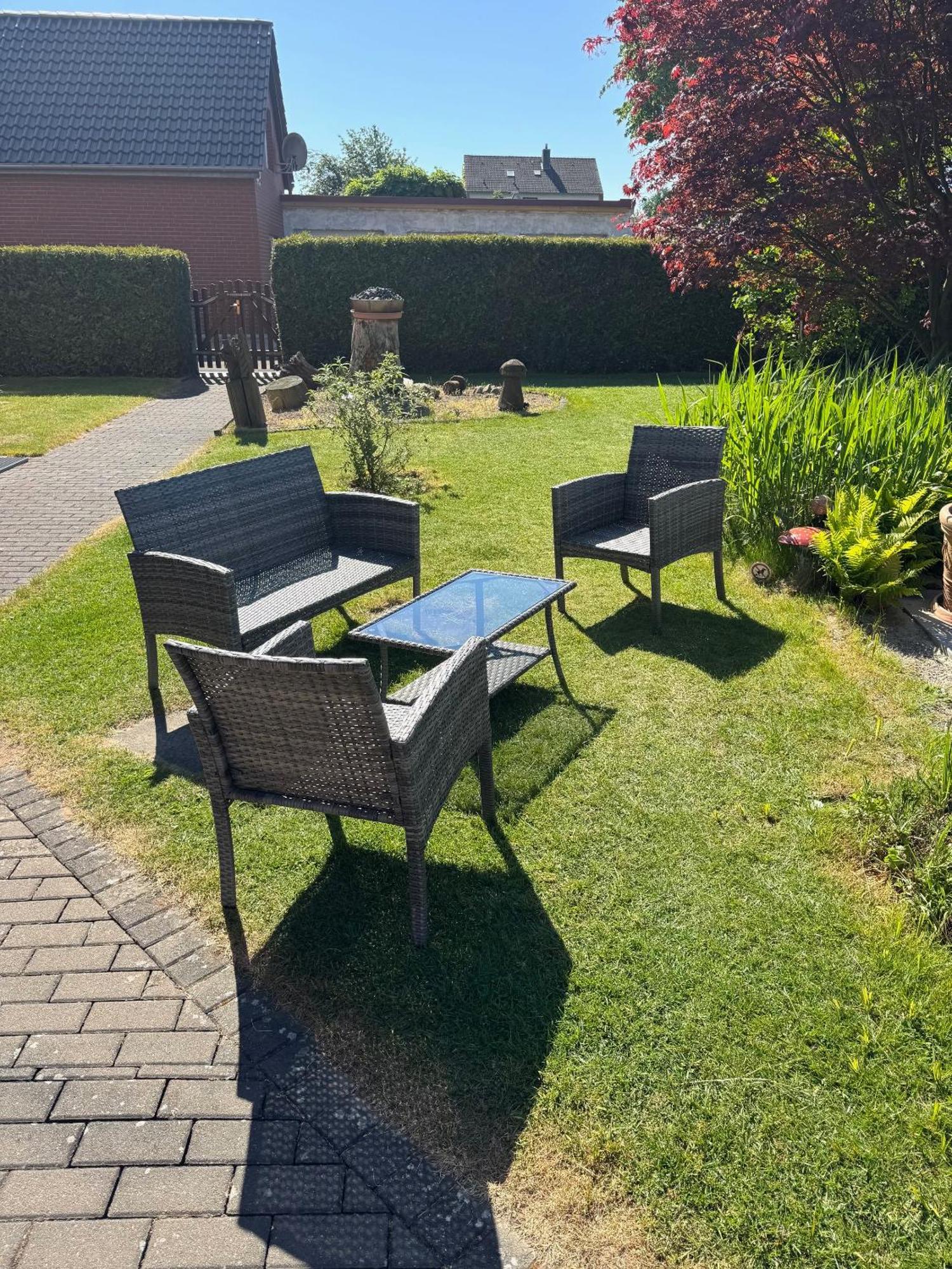 Ferien-Whg Moewe Nahe Steinhuder Meer Mit Garten Und Balkon Hagenburg Extérieur photo